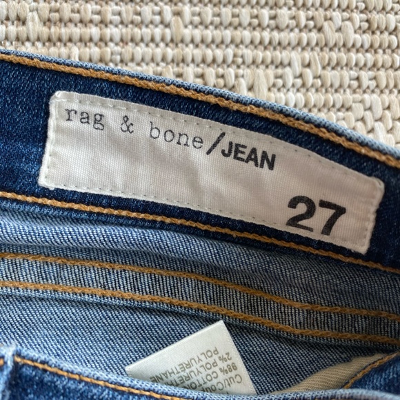Rag & Bone - Capri Denim Jean in Hampton size 27 - Picture 8 of 8